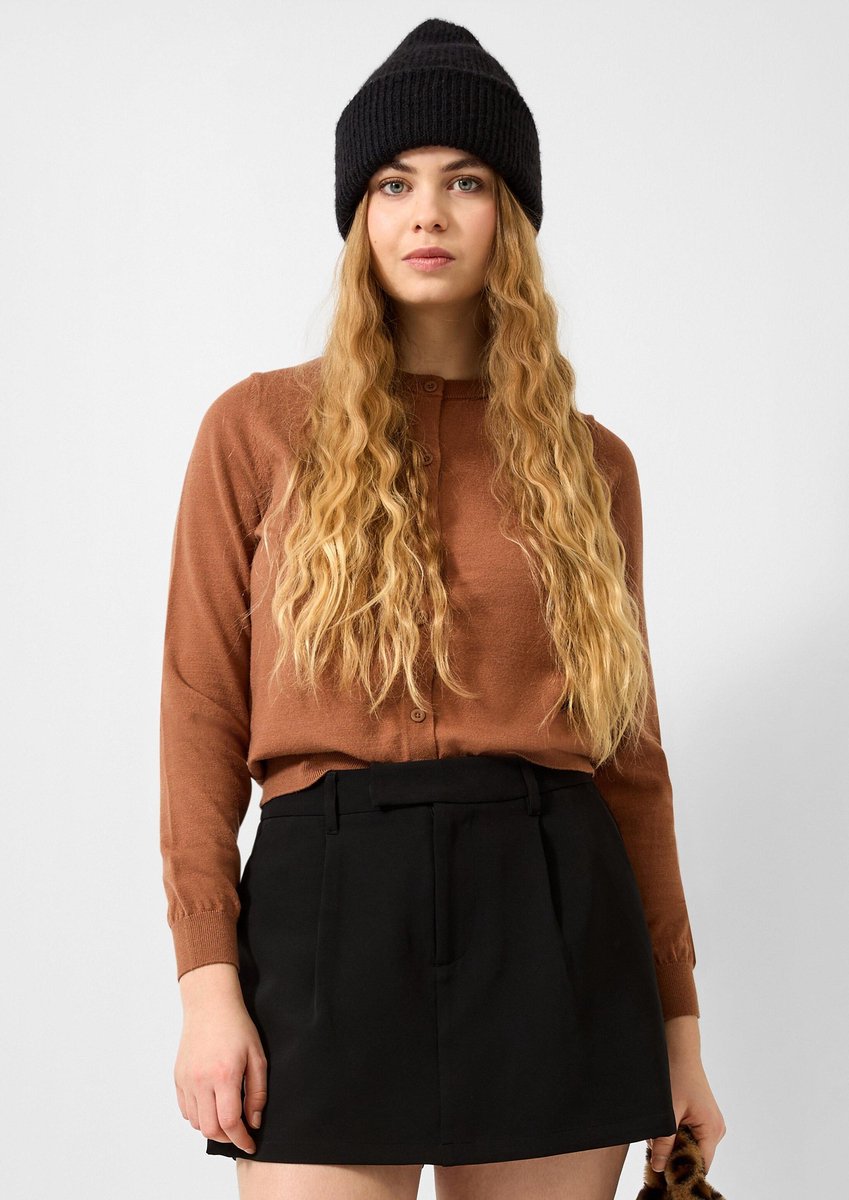 Q/S designed by - Dames jas - Maat M - Vrouwen - Bruin - Viscose