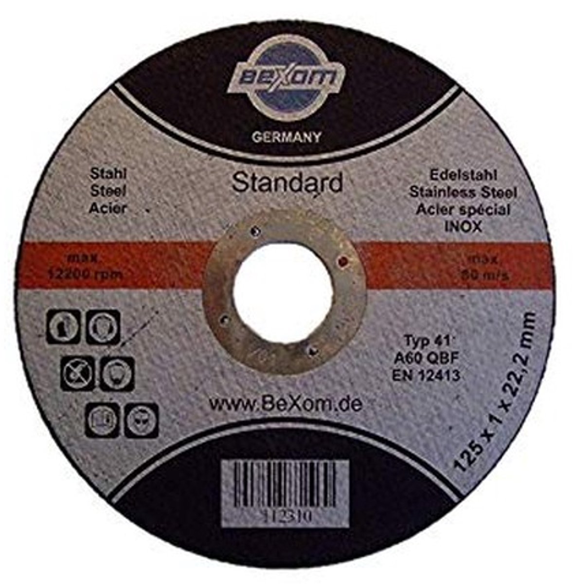 Elzusha - Slijpschijven 125x1 mm - Geschikt voor staal en metaal - 50 stuks