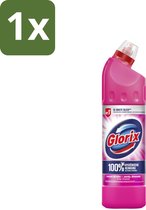 1 x Glorix Bleek Pink Power 750 ml - Bleek - Hygiëne - Toilet - Badkamer - Kalkaanslag