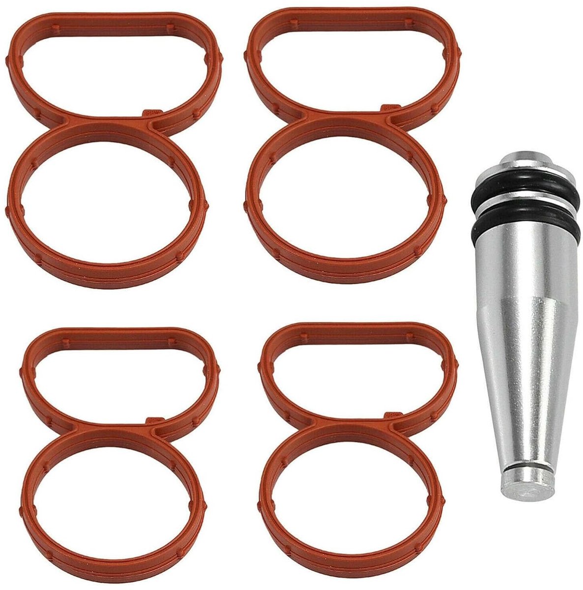 Drainventielen voor BMW Series 1, 3, 5, X1 en X3 - Metalen Inlaatventiel met Spruitstukpakking en Hoge Kwaliteit