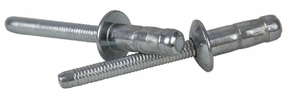 Solid Linker Klinknagels Hard Lock 4,8x14,5mm Platkop Staal/Staal 250 stuks