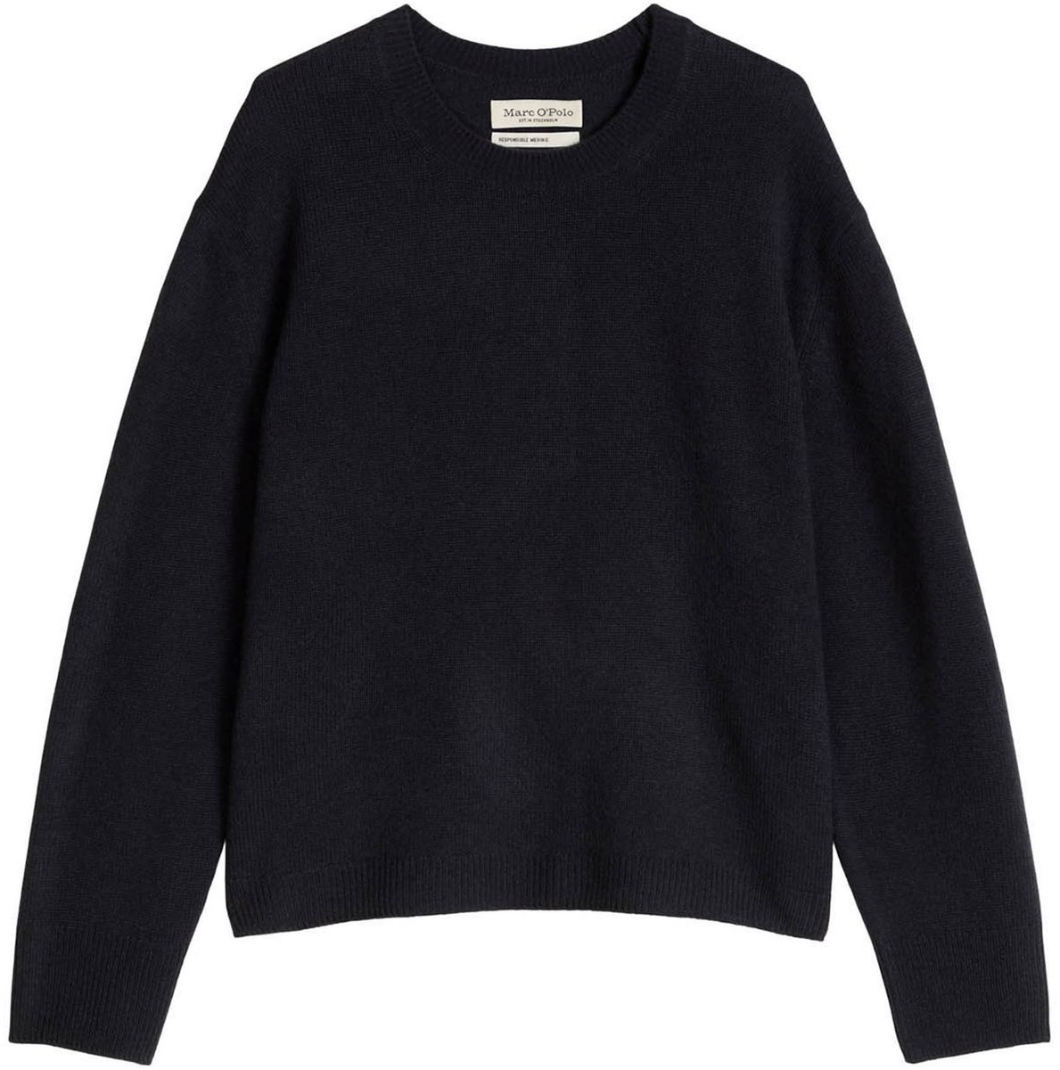 Marc O Polo Gebreide trui Knit Pullover Longsleeve Round-Neck Slits Set van 1