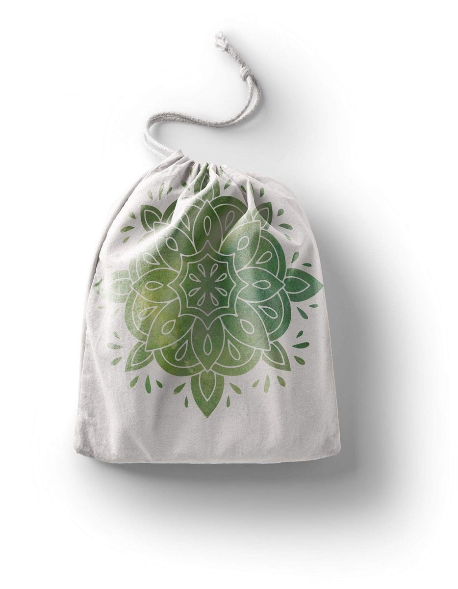 Elzusha - Multifunctionele Katoenen Tas met Trekkoord 40x50cm