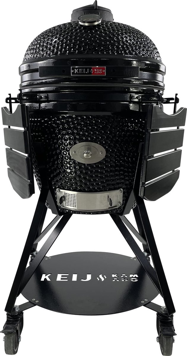 Elzusha - Kamado Barbecue Large 21 inch van Hoogwaardige Keramiek