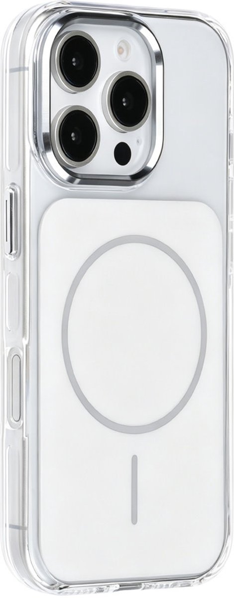 TUNIQ telefoonhoesje voor Apple iPhone 16 Pro - magSafe - Wit