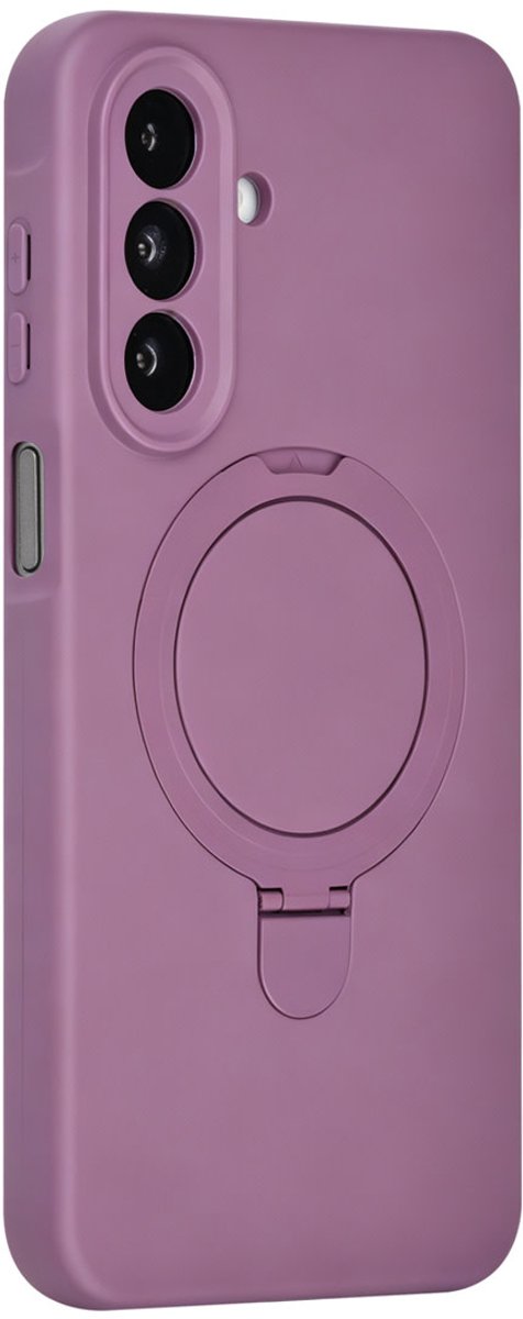 TUNIQ Backcover hoesje voor Samsung Galaxy A27 - Magsafe With stand - Grape Purple
