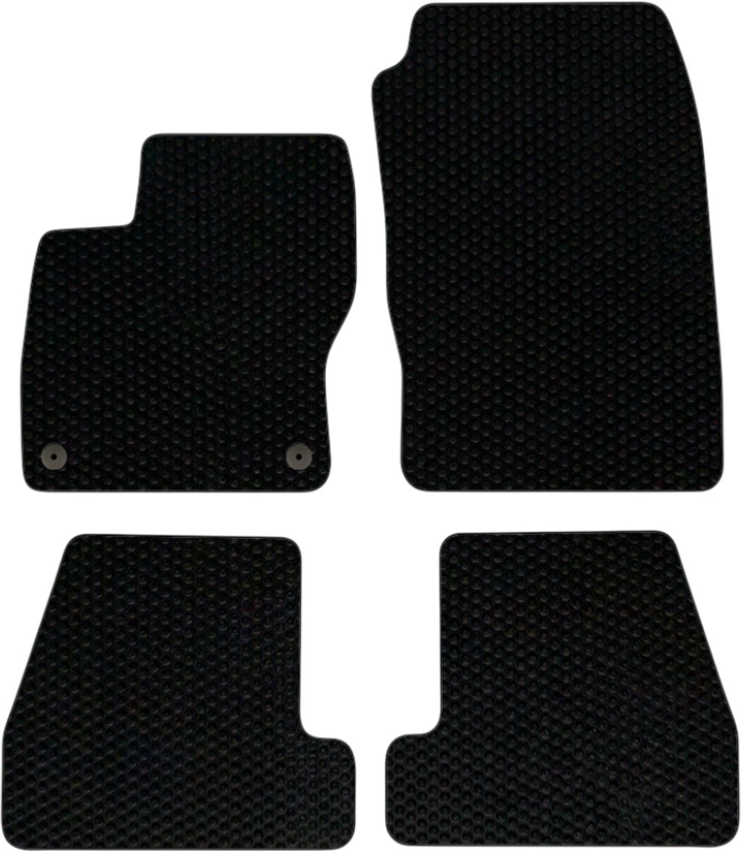 Automatten Ford Focus III 2011-2018 - Rubber - Perfecte pasvorm - 4-delig - Type: Bijrijder zonder bevestiginspunten