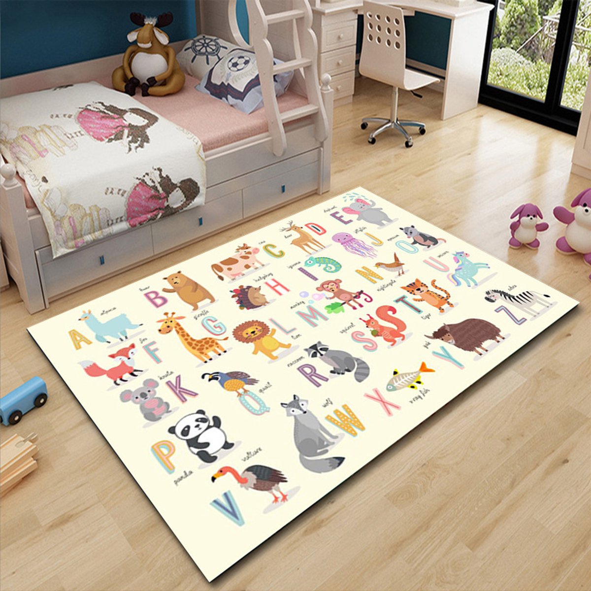 Autospeelmat - Wegtapijt Kinderen - Spelen met Auto's - Antislip Onderkant - 50*80cmsnelweg‑17