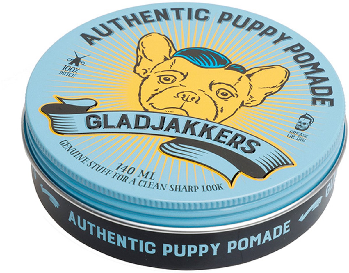 Bol.com Gladjakkers Authentic Puppy Pomade - 140ML - Waterbasis - Speciaal voor Kinderen aanbieding