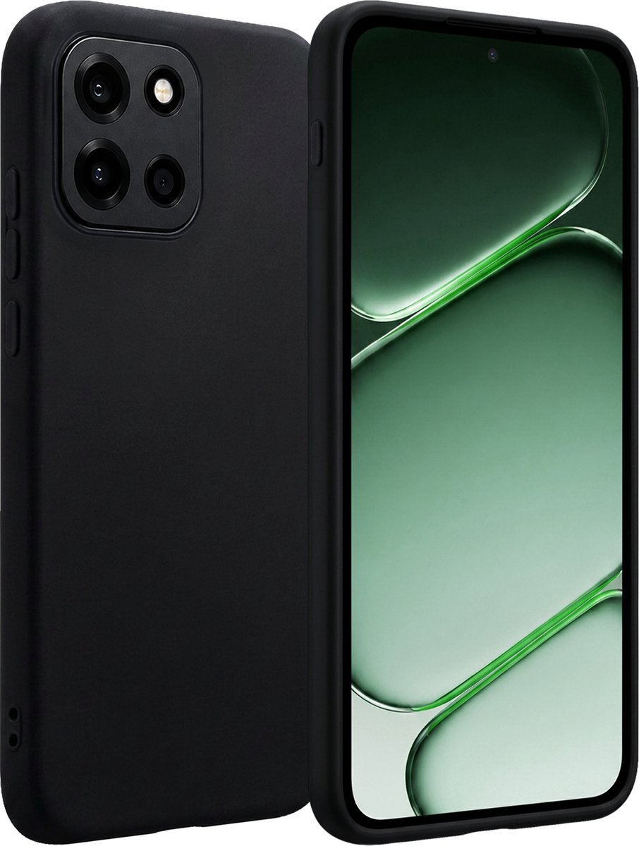 Hoesje Geschikt voor OnePlus Nord 6 - Sterk & Shockproof - Hoes Cover - Siliconen Case - Zwart