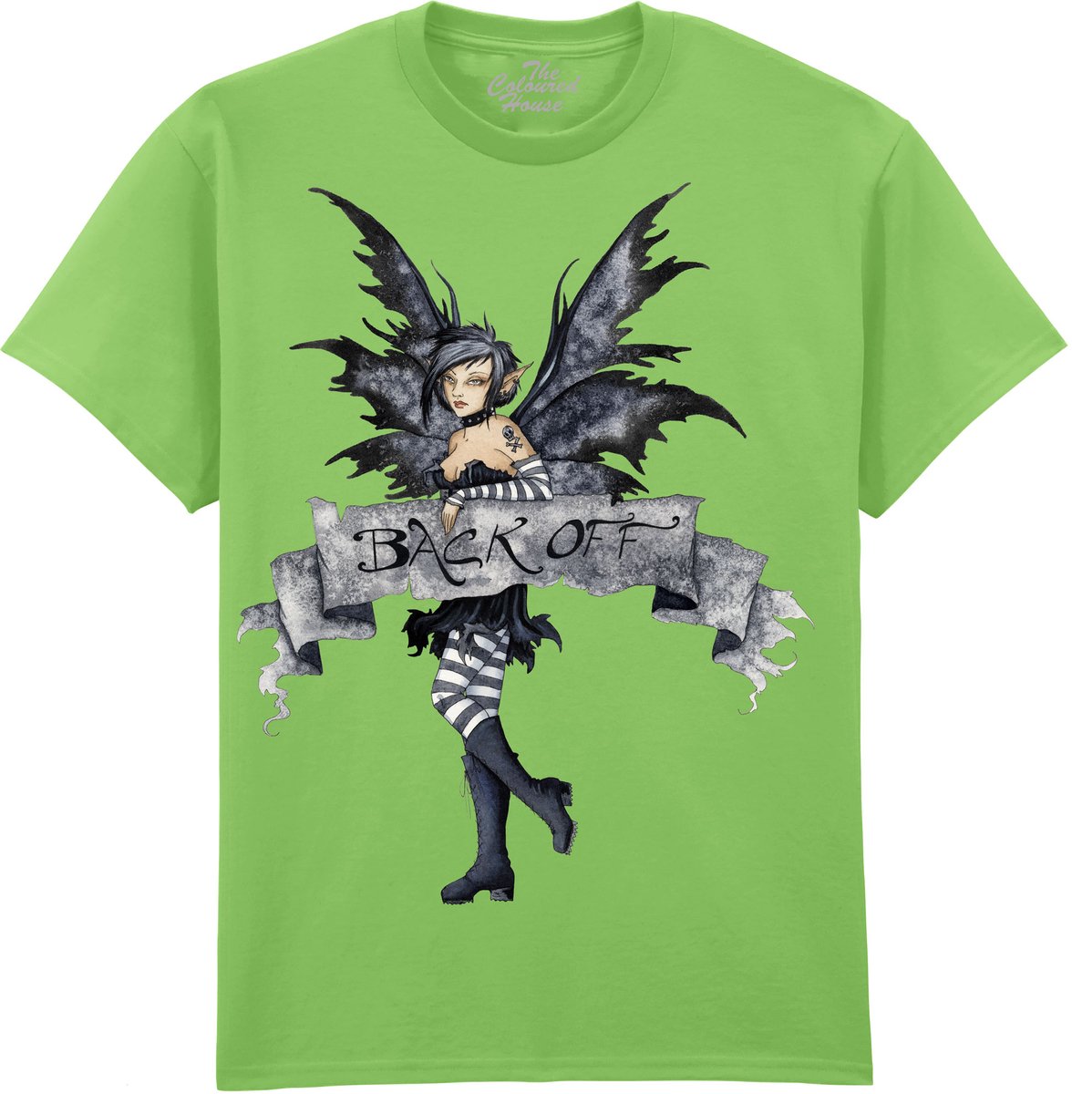 Back Off The Coloured House T-shirt L