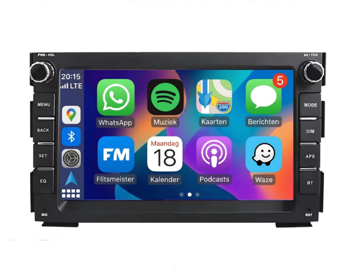 Autoradio 1/32 met Carplay en Android auto | Geschikt voor Kia Venga en Cee'd 2010-2017 | Radio scherm met Navigatie | 2010 2011 2012 2013 2014 2015 2016 2017 CEED CEE D
