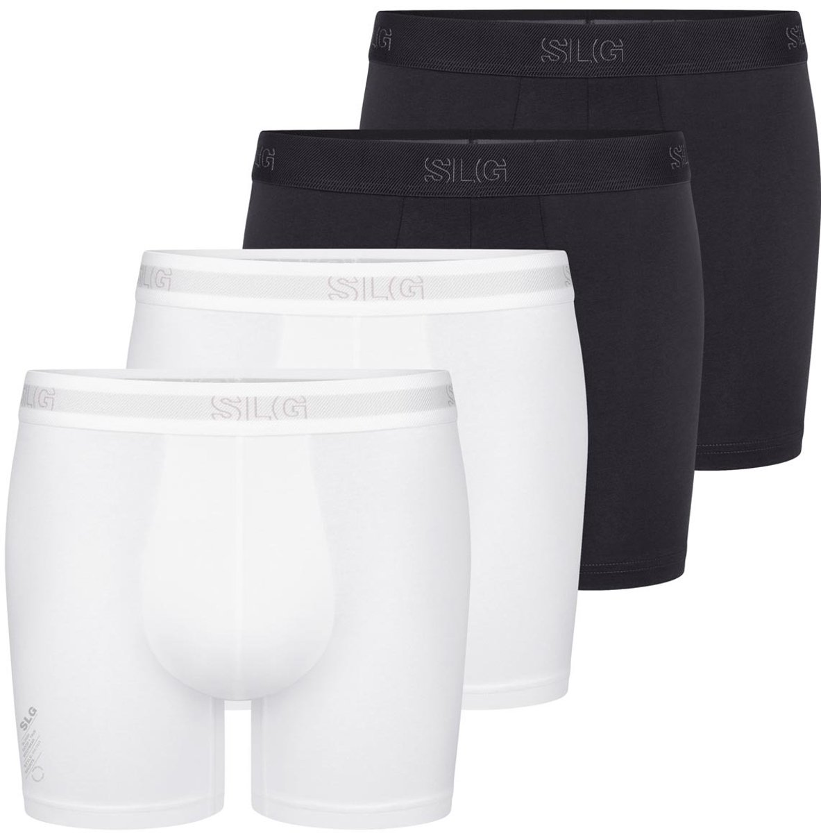 sloggi Heren lang short / pant 4 pack SLG Base