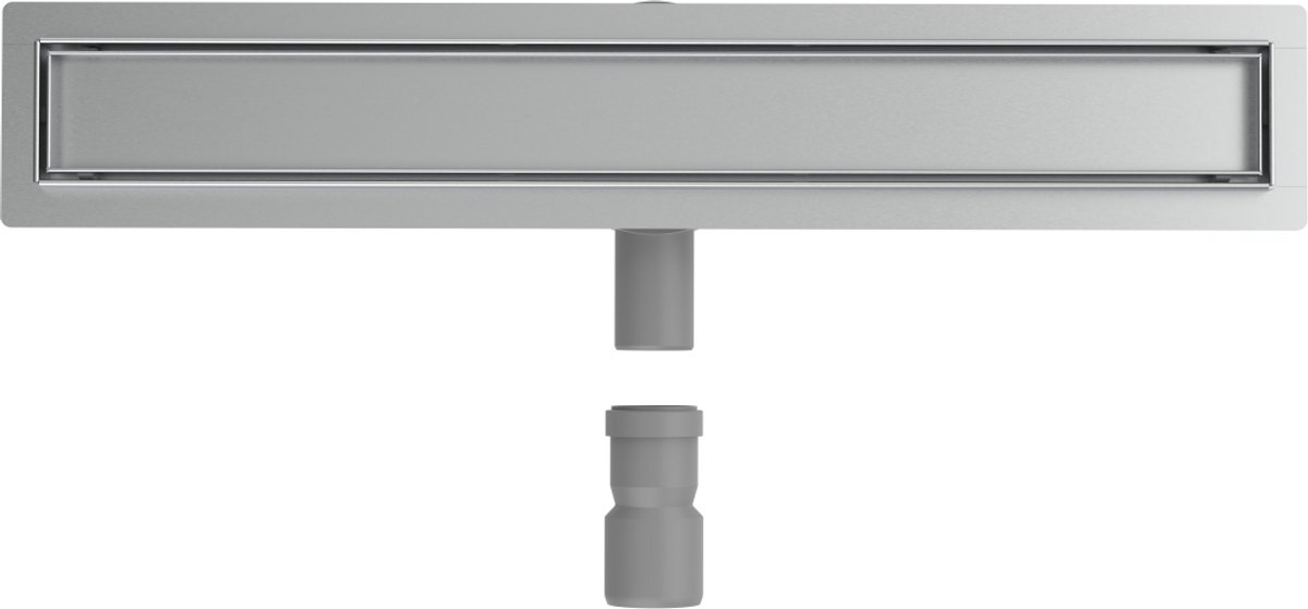 L'Aqua Doucheputje tegel lineair 70 cm roestvrij staal