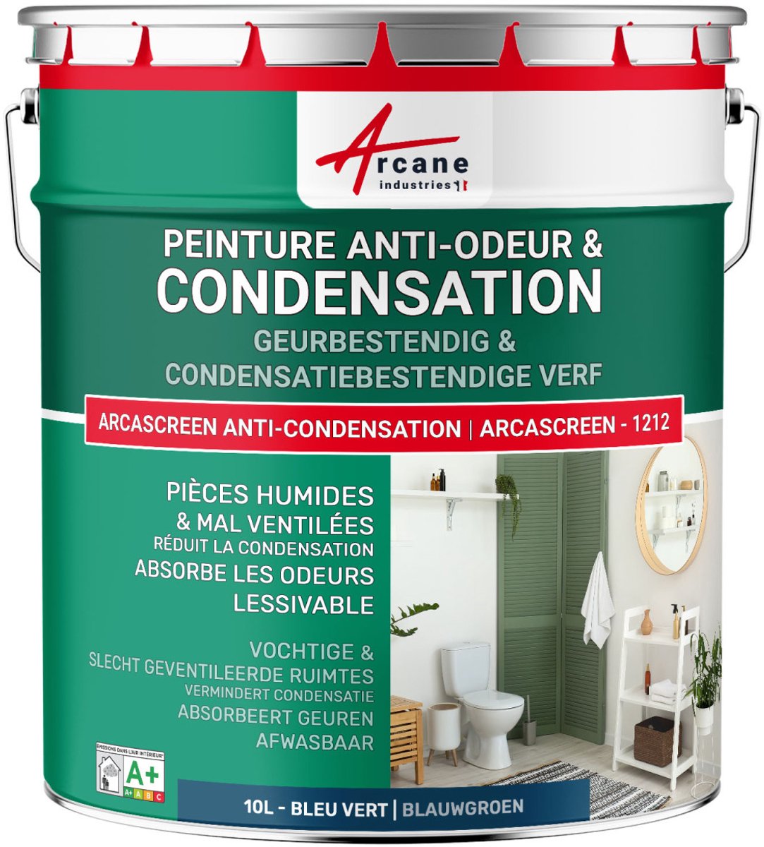 Anti-condensatieverf, anti-geurverf voor vochtige ruimtes: ARCASCREEN ANTI-CONDENSATION