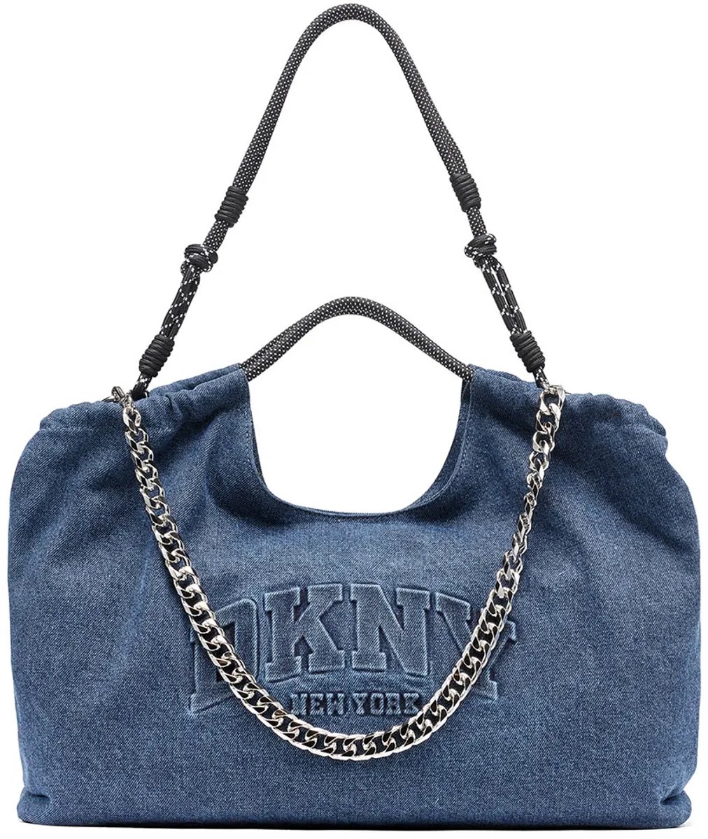 Dkny Mabel Large Schoudertas Blauw