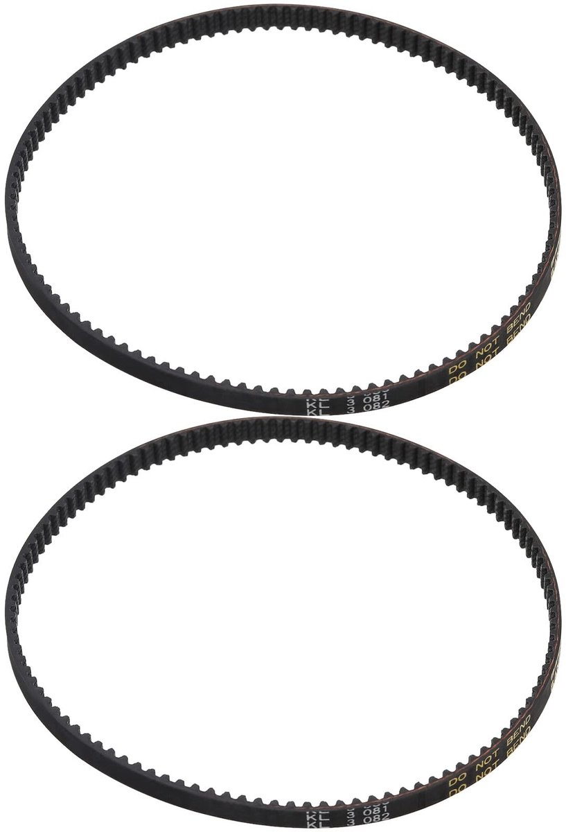 Dailygoods- Riemschuurmachine Aandrijfriem 6 mm Breedte - Rubber - Gesloten Lus - 330 mm Omtrek - 110 Tanden - Compatibel met Makita 9404 9903 9920