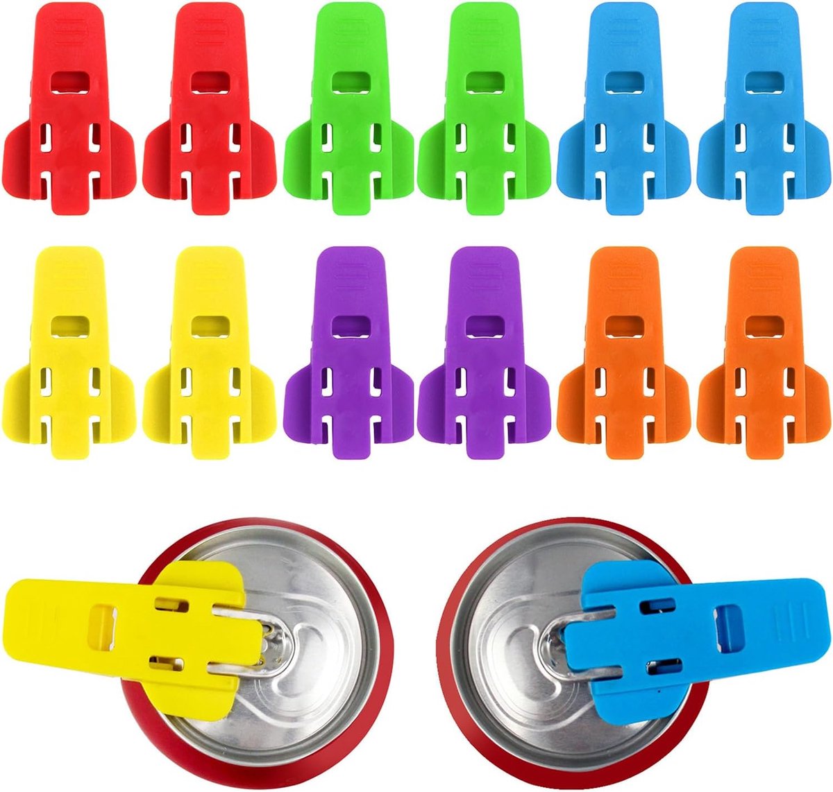 12 stuks, flesopener, drankblikopener, open drankblikje, blikopener voor het openen van dranken, cola, blikopener, voor cola, frisdrank, bier, kinderen, artritis