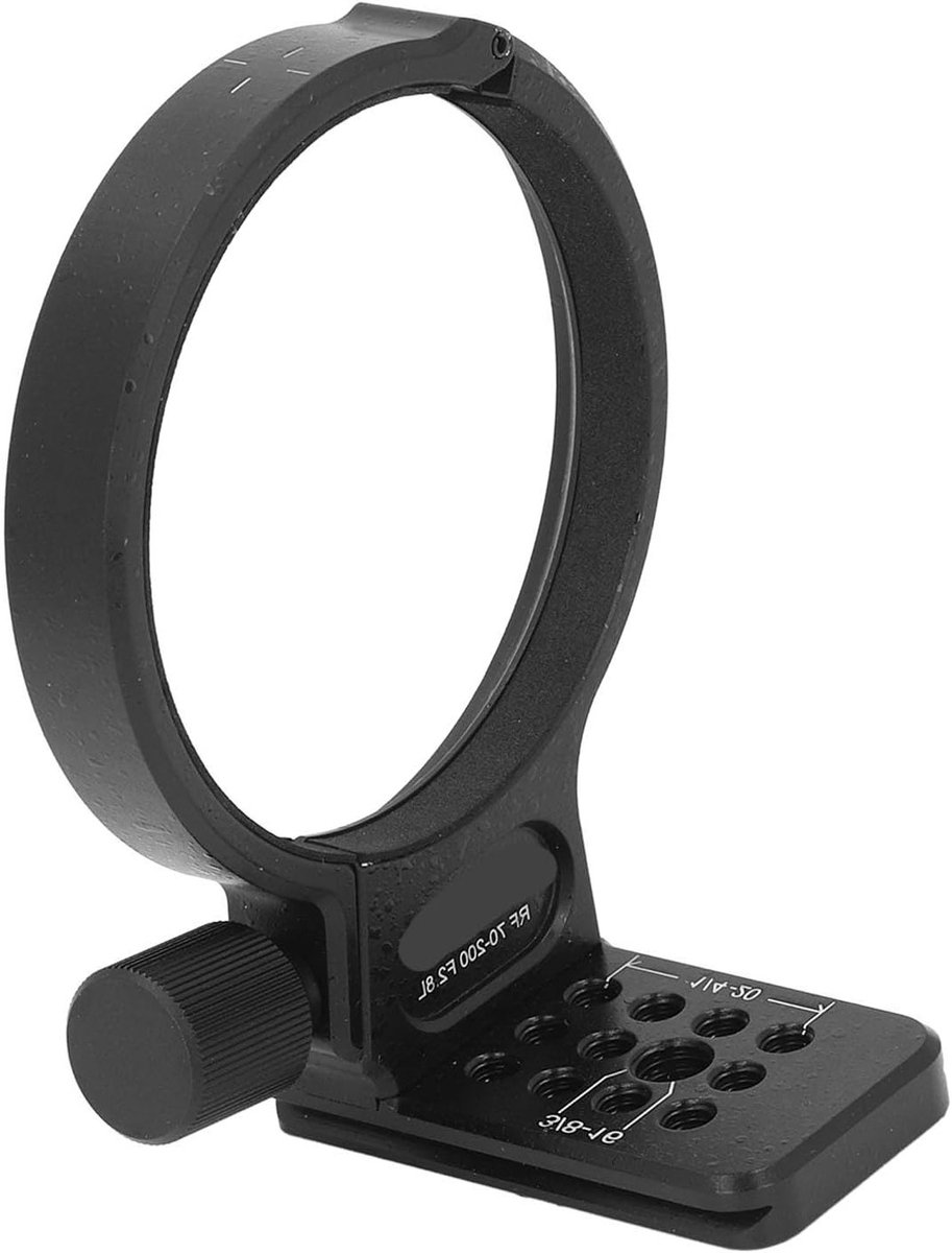 Lenskraag voor RF70-200 F2.8L met Lichtgewicht Aluminium, Statiefmontagering en Antislipstickers voor Professionele Fotografie en Videografie