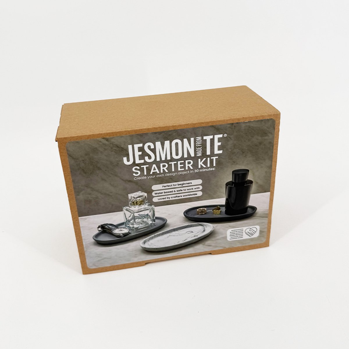 Jesmonite® starter kit - Ovaal schaaltje