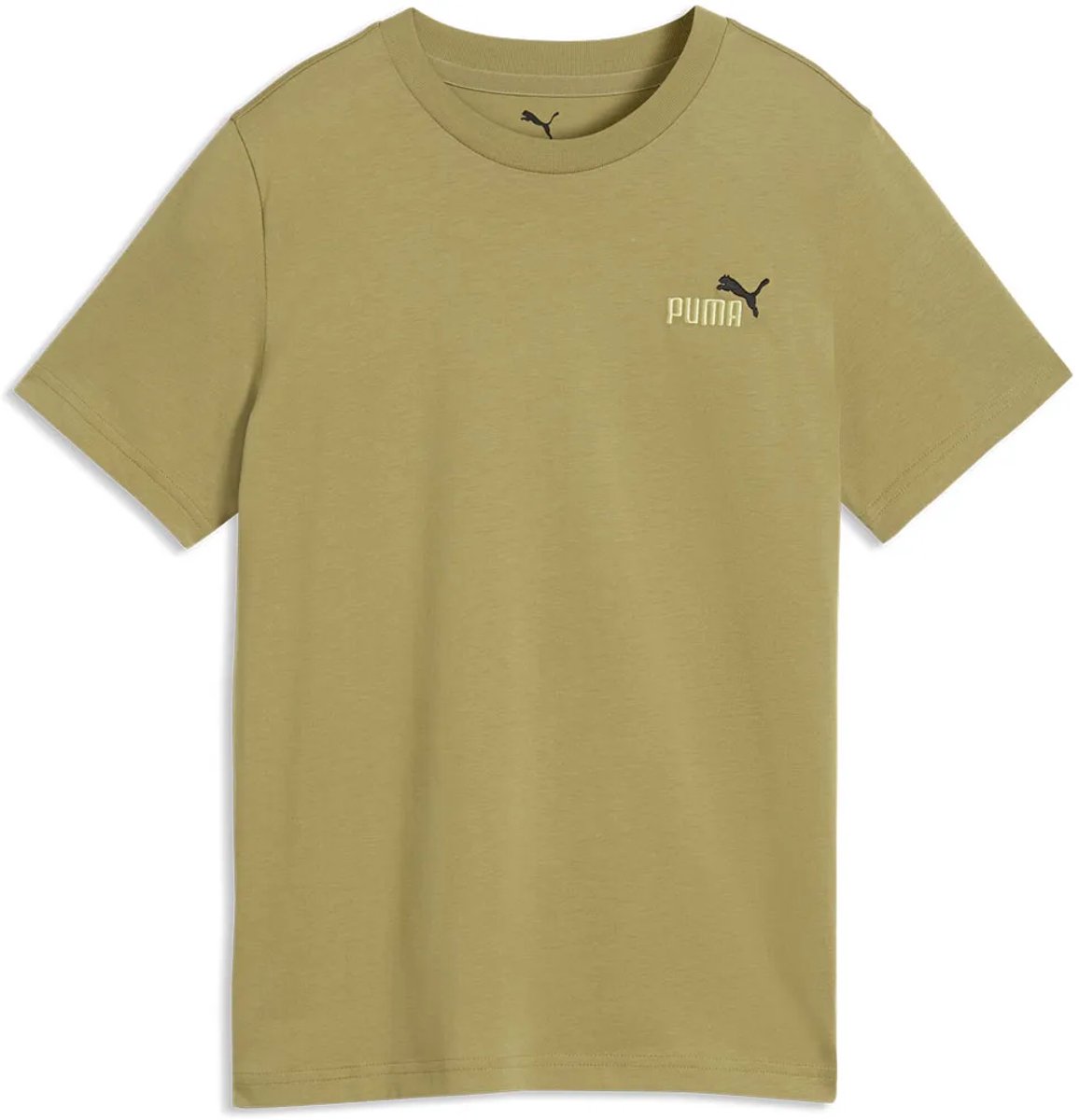 Puma Essential 2 Color Small Nº1 Logo T-shirt Met Korte Mouwen 9-10 Years Jongen Mocha Latte