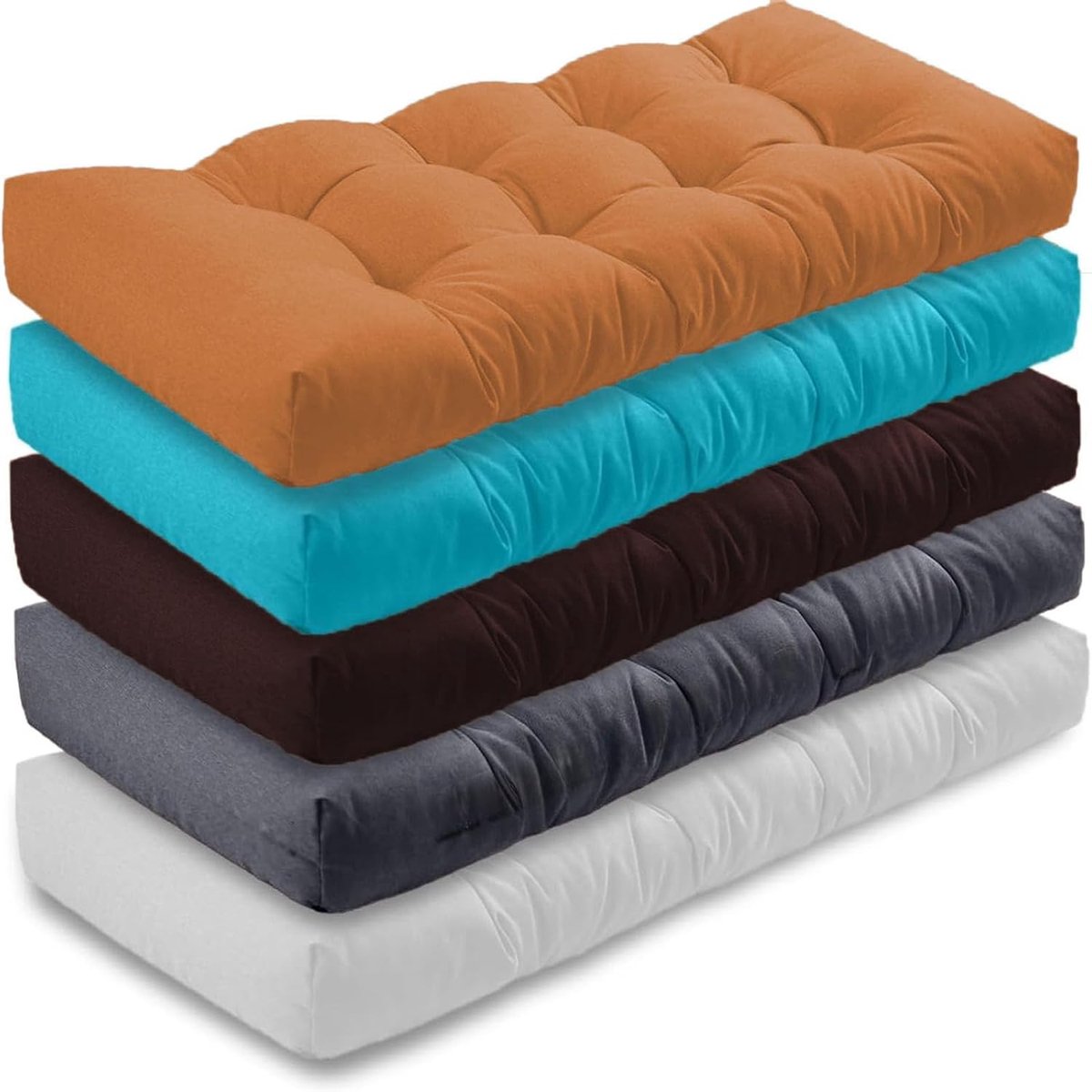 Binnenkussen Bank - Zitkussen - Comfortabel Zitten - Hoge Dichtheid Schuim - 100 x 40 cm -