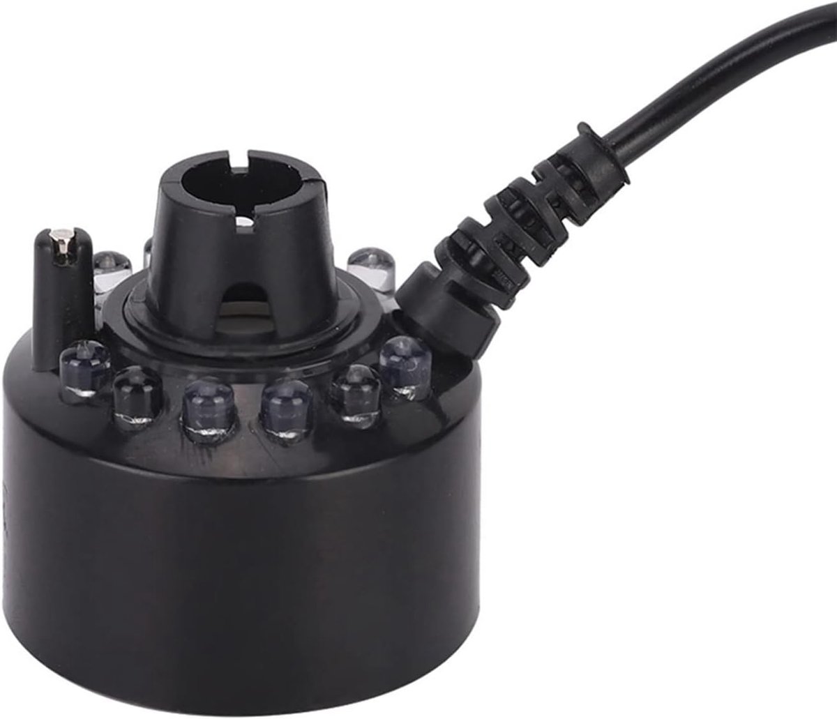 Mist Maker - Fog Machine Atomizer - Decoratie Creëren - Ultrasonische Technologie - 5-7 cm waterdiepte - Zwart