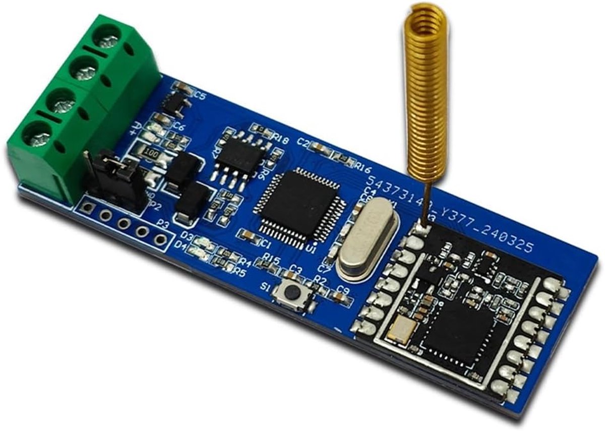 Draadloze Communicatie Module - RS485 Lora Zender - Data Overdracht - 2km Bereik - 12 x 7 x 2 cm
