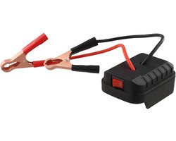 Auto Jump Starter Adapter - Compact Power Kit - Noodstroom Voorziening - Dubbele USB Poorten - 12V Output - Zwart