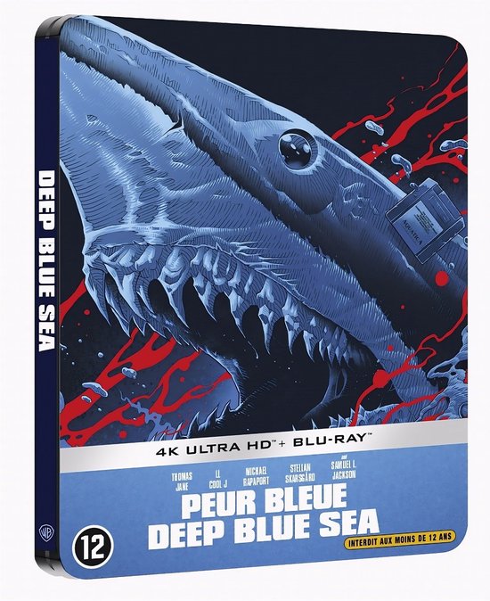 Deep Blue Sea (4K Ultra HD Blu-ray) (Limited Edition) (Steelbook)