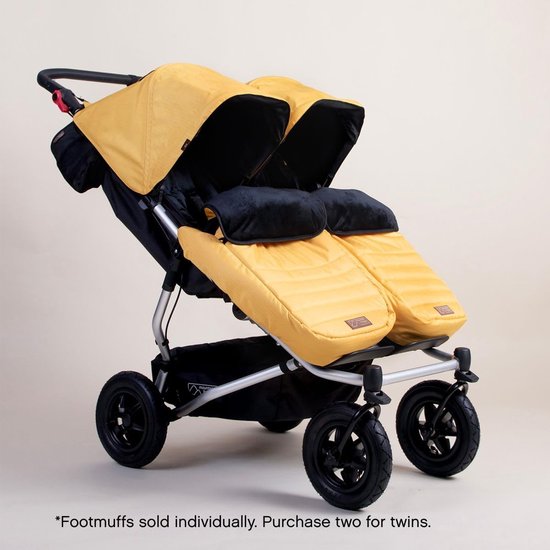 Voetenzak Kinderwagen - Zitzak Dekje - Warm Blijven - Dubbel Gebruik - 89 x 35 cm - Zonnegeel — afbeelding 2