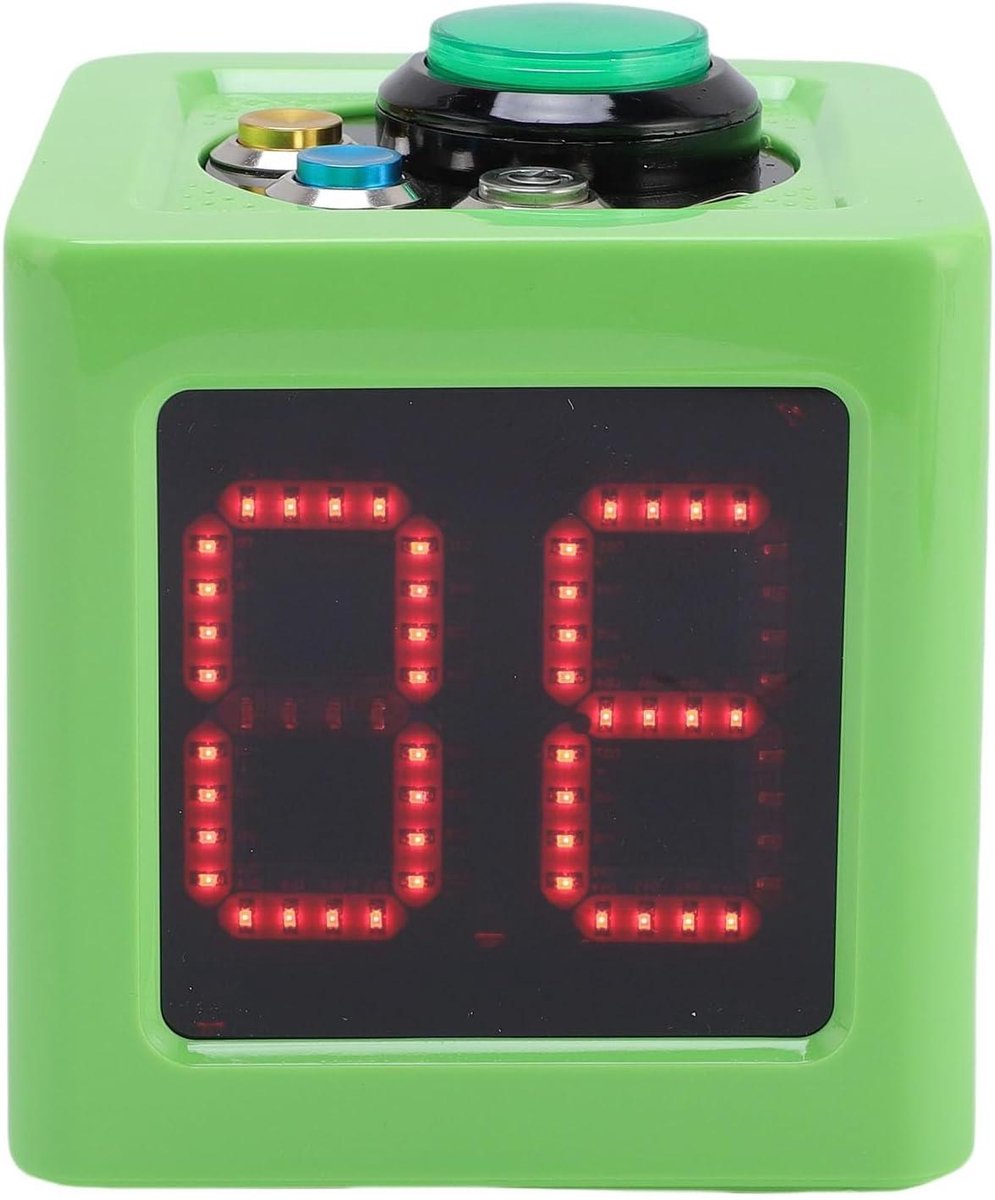 Kubustimer - Spel Timer - Competitie Timing - Vierzijdig Display - 12 x 12 x 12 cm - Groen