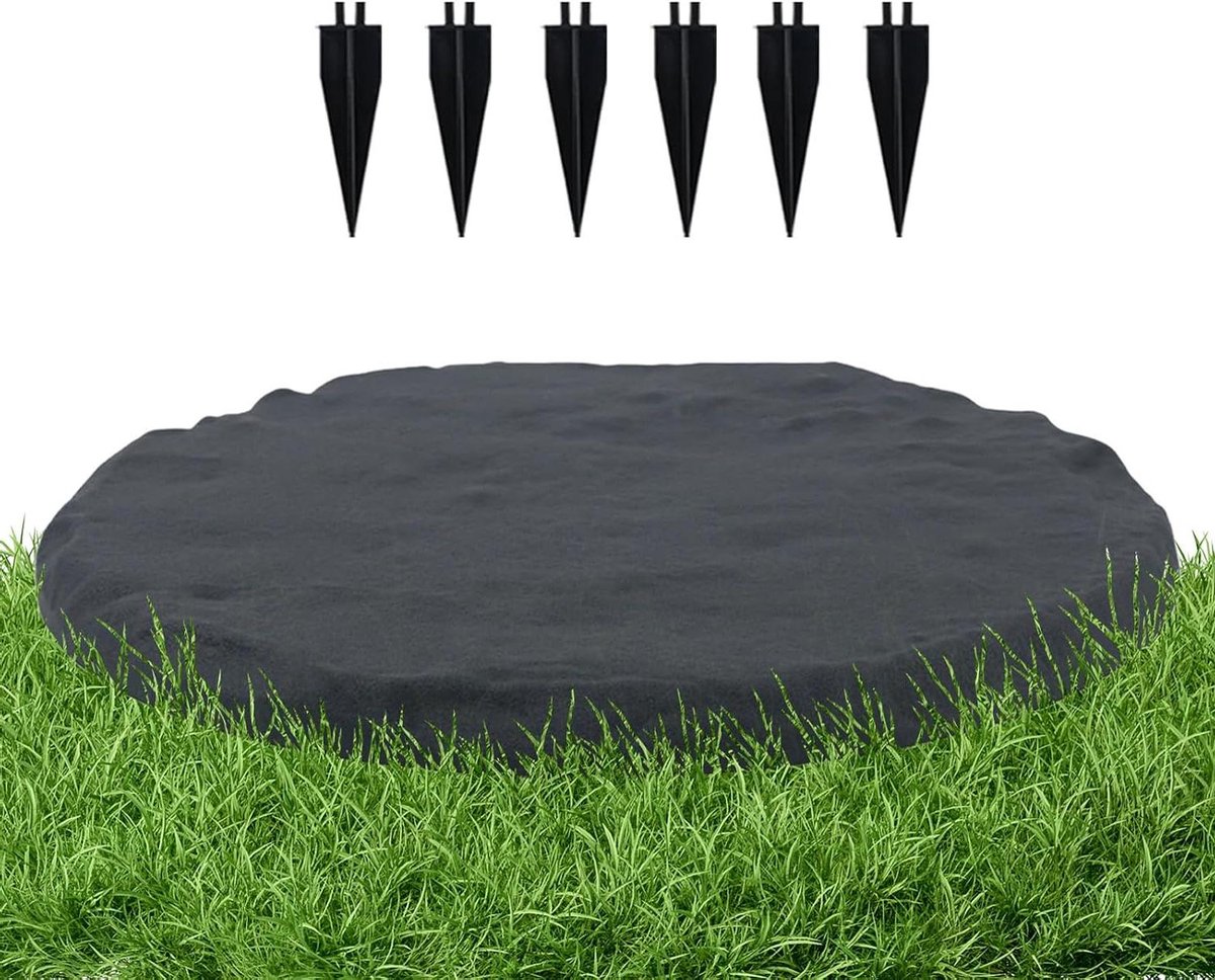 Tuin Stapstenen - Decoratieve Pad Bestrating - Buitenpaden Aanleggen - Unieke Kleuren Texturen - 39x40 cm - Circulair