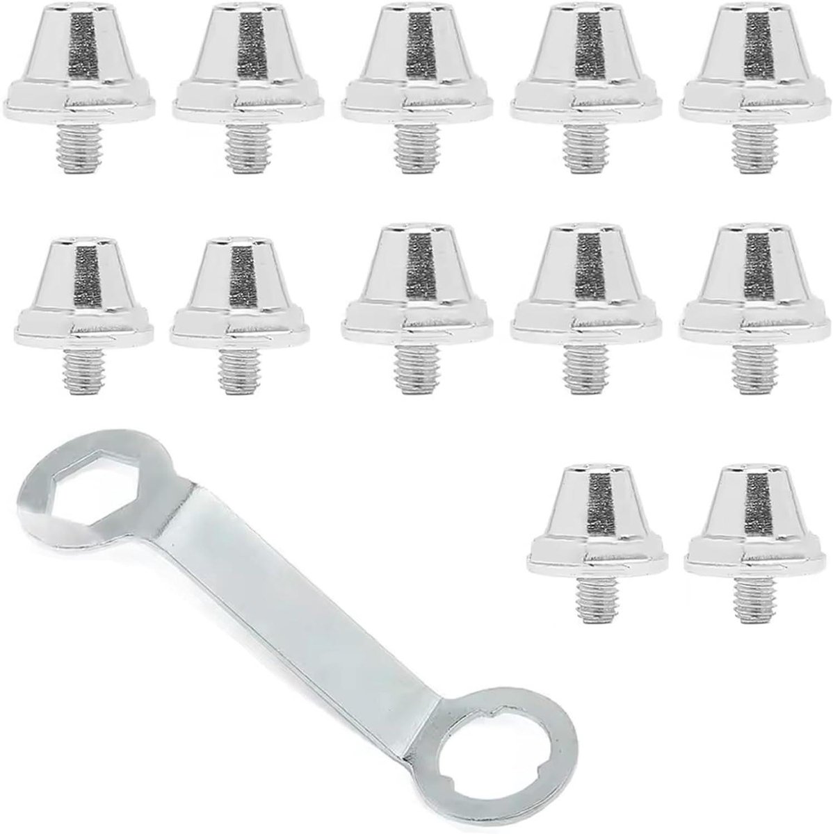 Voetbal Schoen Noppen - Vervangende Schroeven - Sport Prestaties Verbeteren - Aluminium Legering Duurzaam - 11 mm en 13 mm