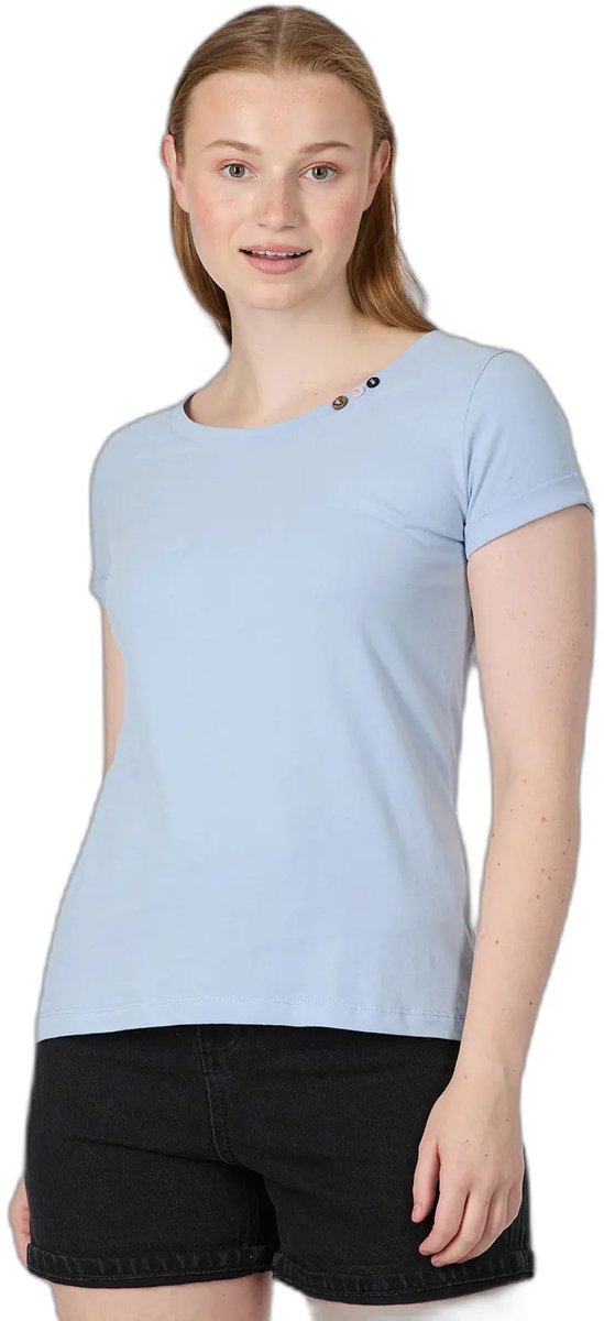 T-shirt dames Ragwear Fllorah Gots Blauw