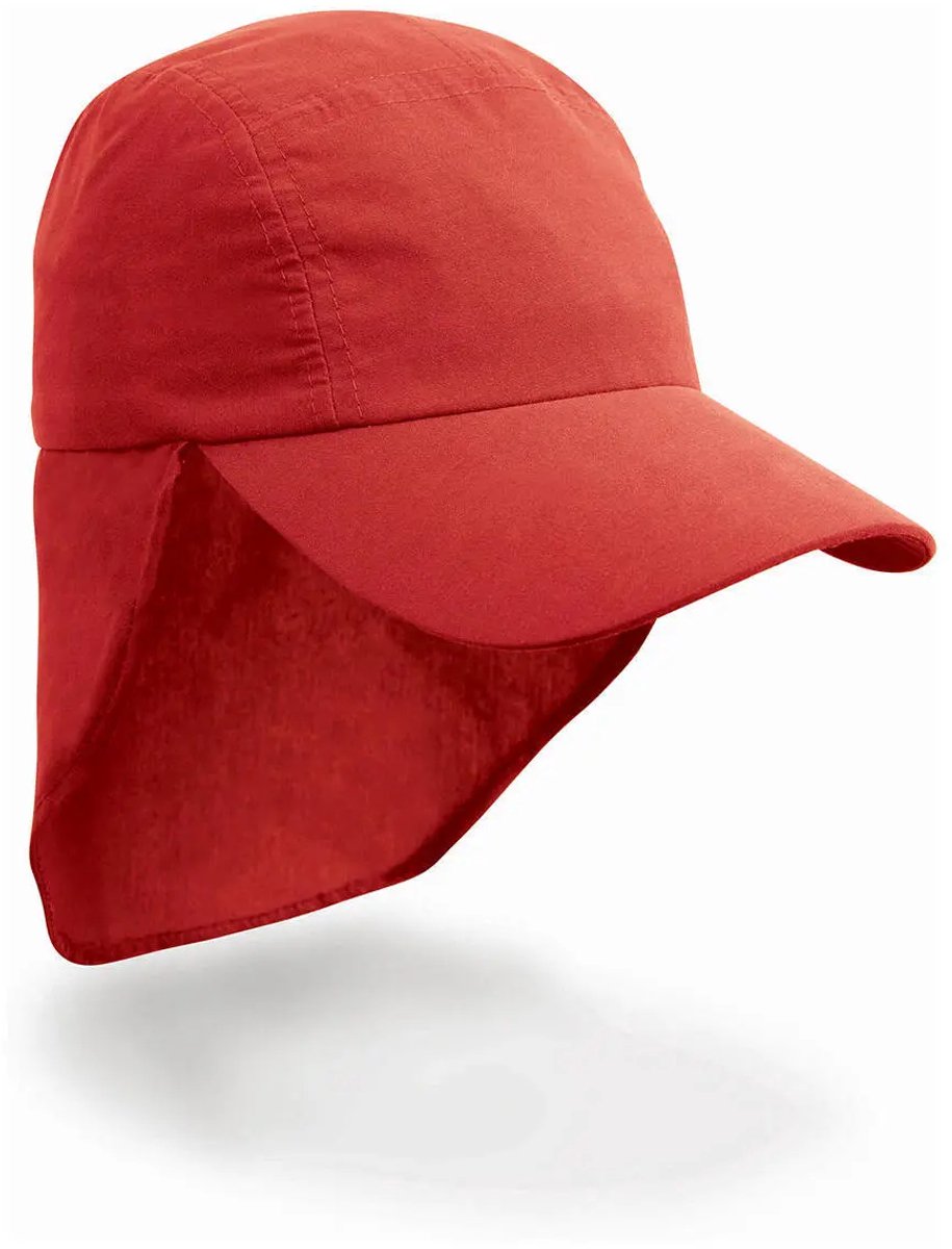 Result Junior Legionnaire Cap RH69J - Red - One size