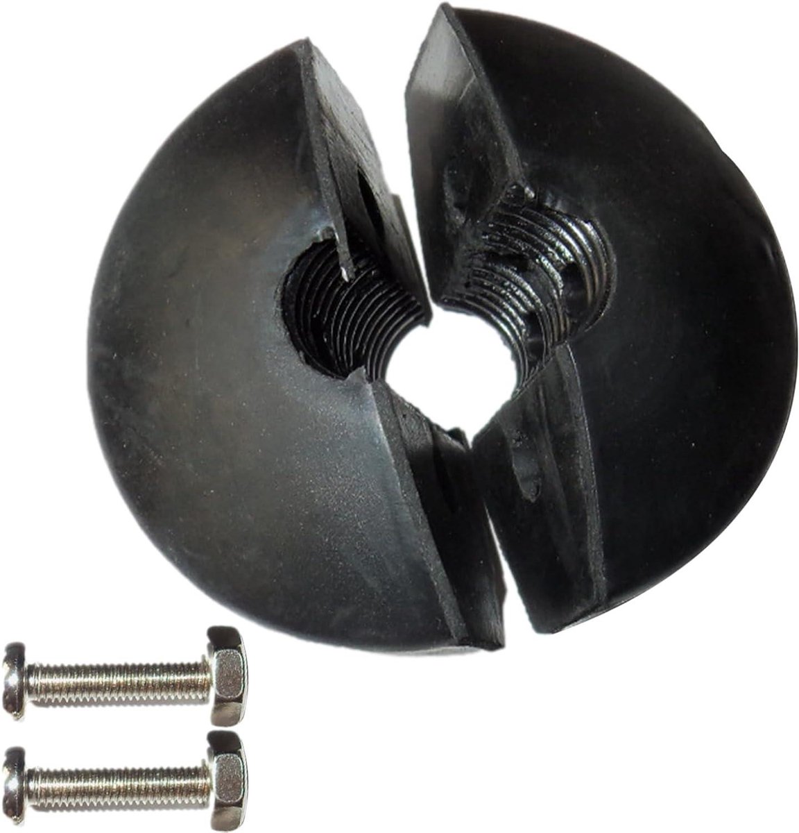 Slangstop - Haspel accessoire - Slangen organiseren - Duurzaam rubber - Universeel - Zwart