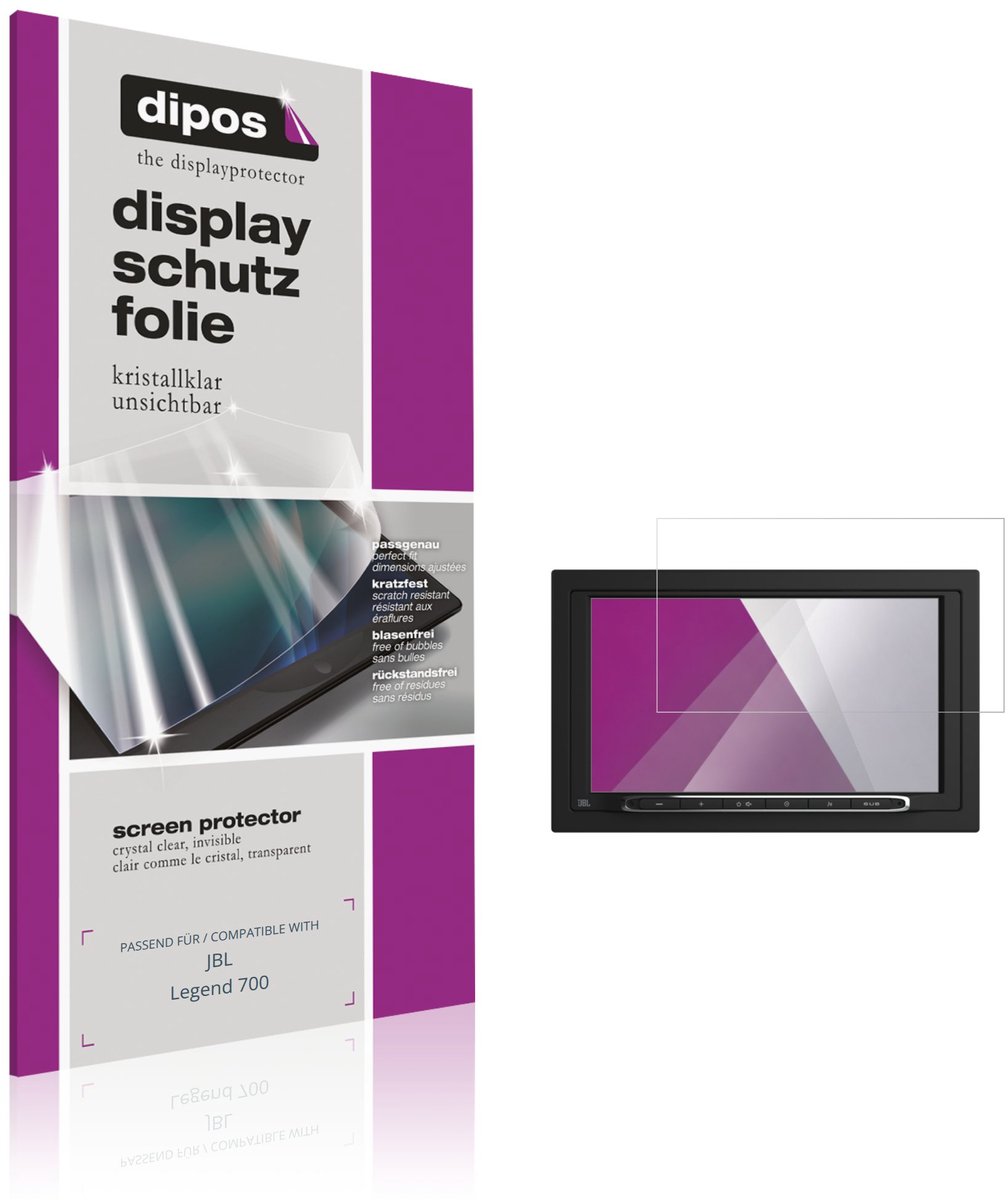 dipos – 2x Beschermfolie geschikt voor JBL Legend 700 | Krasbestendige & heldere Screenprotector Ultra-Thin