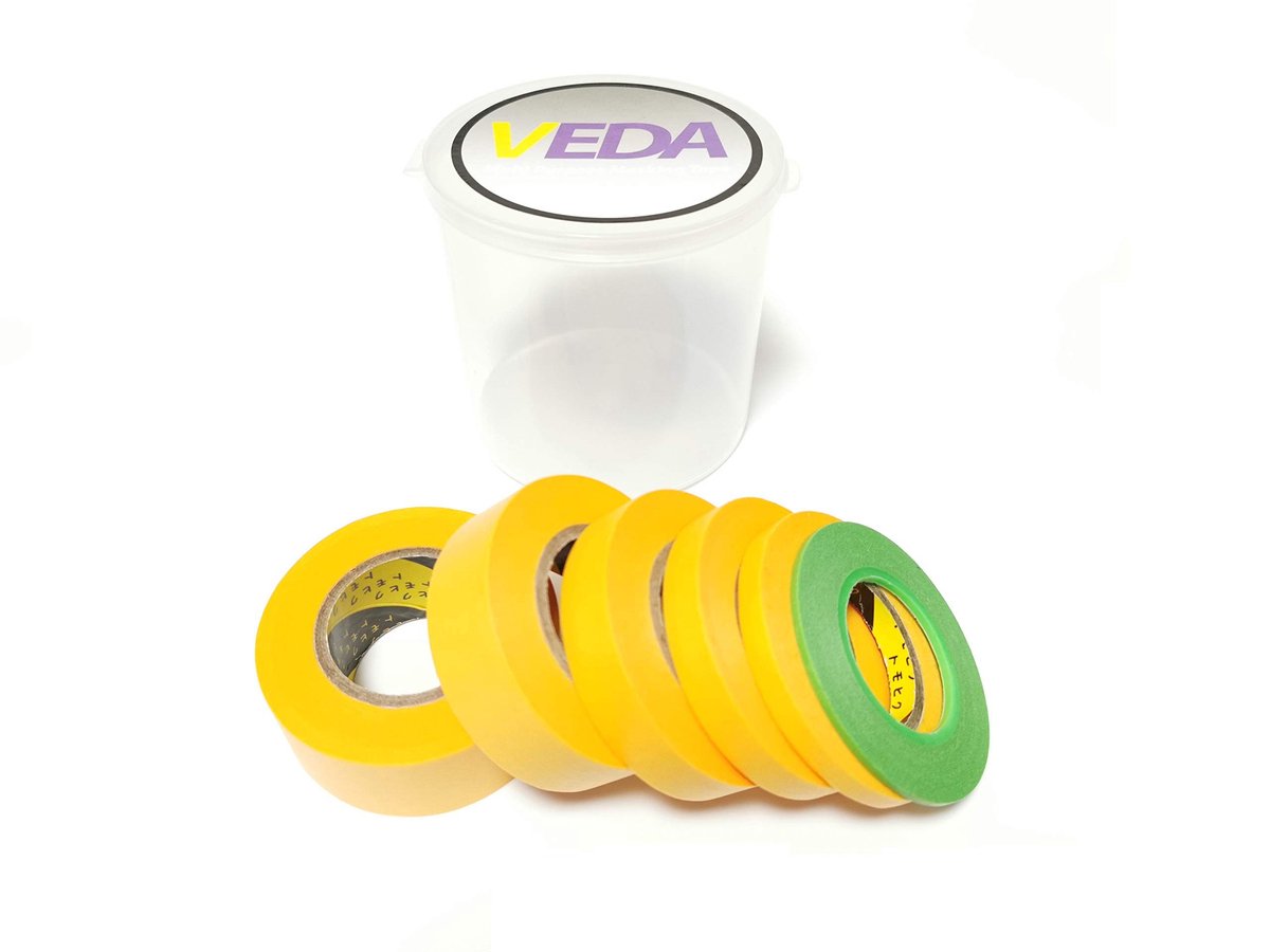 Omgoods - Set van 6 Masking Tape Rols voor Modelbouw en Hobbyprojecten
