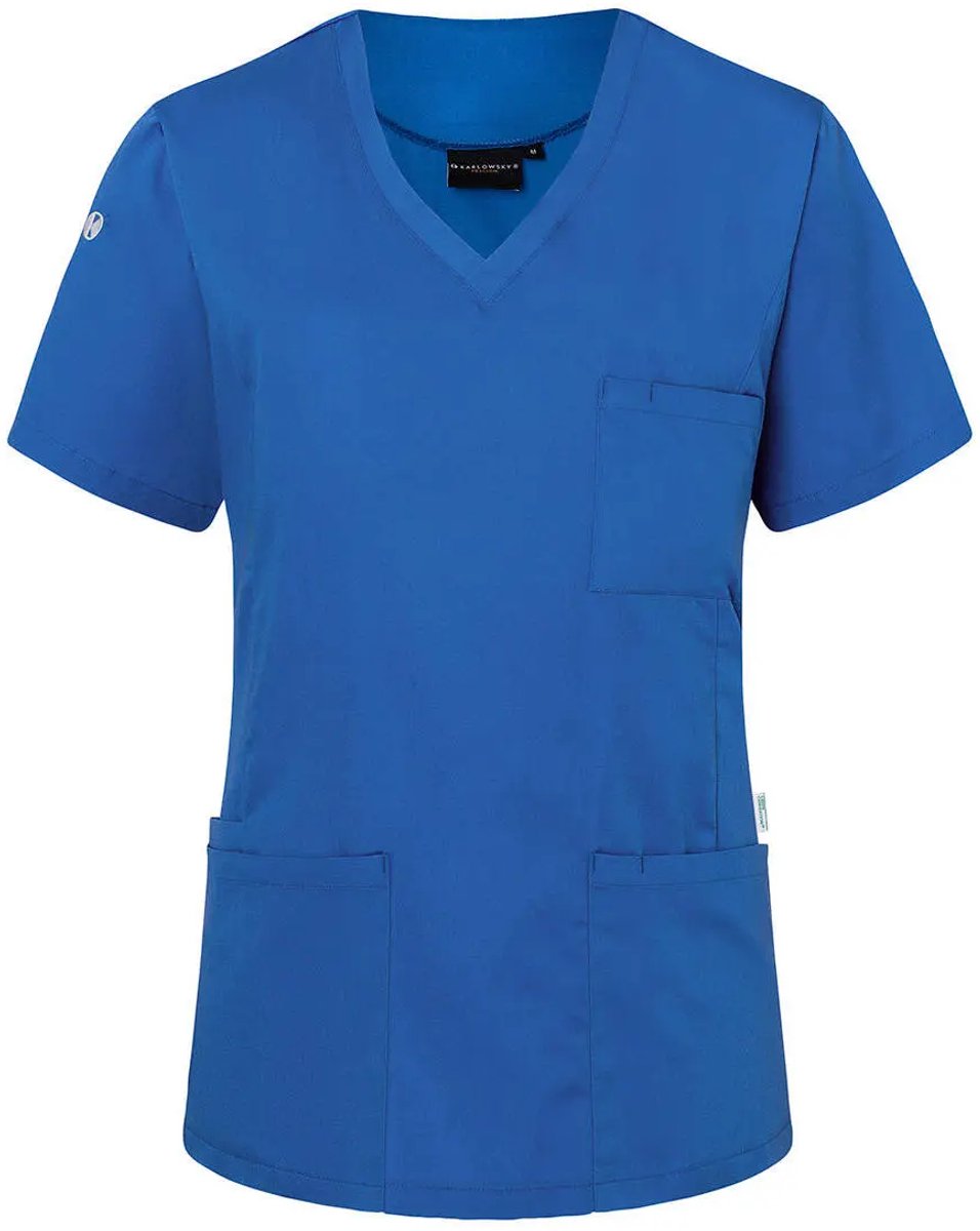 Karlowsky Ladies Kasack Essential KY138 Royal Blauw