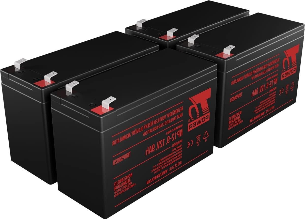Vervangende Accu - Batterij Pack UPS - Stroomonderbreking Overbruggen - Specifiek Model - 200x302x65mm - Zwart