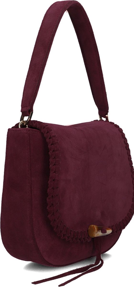 Unisa Zdatil Schoudertassen Dames - Bordeaux - Maat ONESIZE