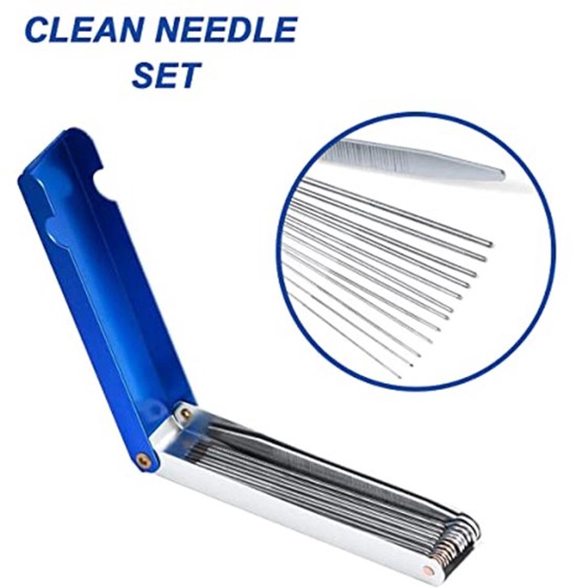 Set van 4 carburateur koolstof vuiljet reiniger gereedschapsset met 20 reinigingsnaalden, 11 nylon borstels, 2 gassleutels, 1 scherpe houweel, 1 naaldenset