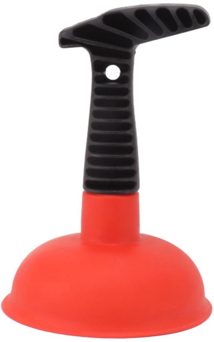 Gootsteenontstopper, krachtige afvoerzuiger met korte steel, kleine handzame mini-ontstopper voor gootsteen, douche, badkamerafvoeren en bad, toilet, antislip handgreep, eenvoudig te gebruiken (type A)