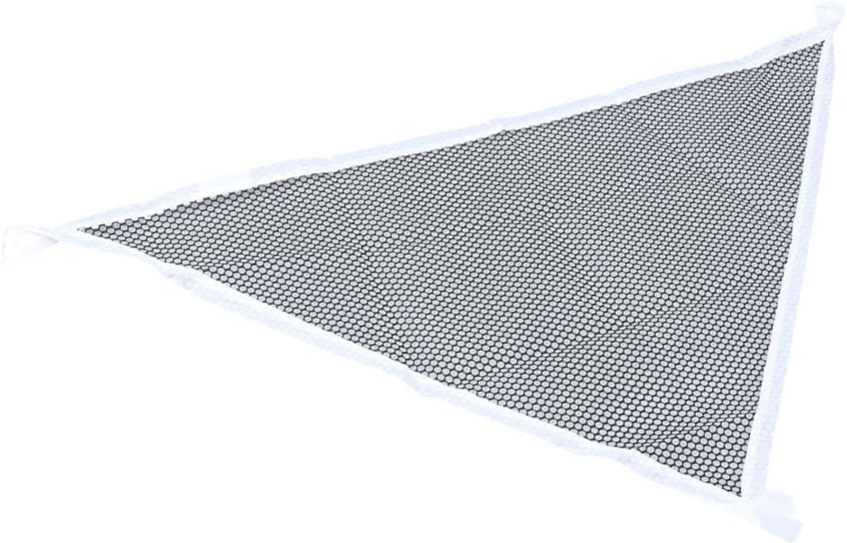 Speelgoedhangmat - Opberghangmat Knuffelnet - Speelgoed Organiseren - Zichtbaar en Netjes - 80x60 cm - Zwart