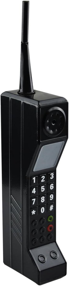 Retro Mobiele Telefoon Ornament, Vintage Baksteen Telefoon Simulatie Props, 90s Telefoon Decoratie voor Woonkamer en Huis, Uniek Accessoire voor Nostalgische Sfeer