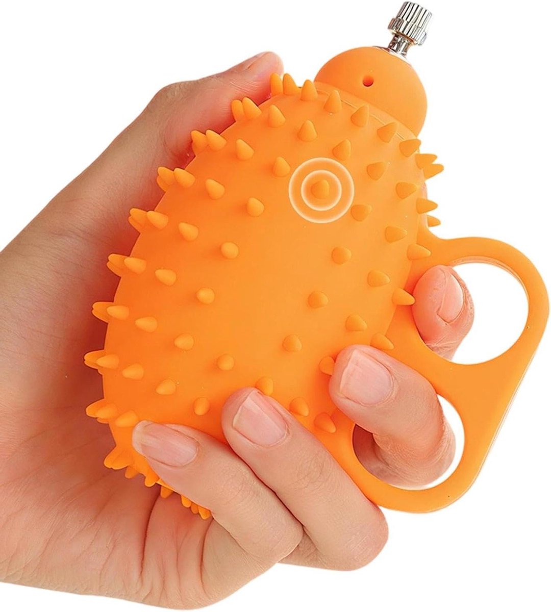 Handknijpers Krachttraining - Oefenbal Handen - Onderarm Uithouding - Dichte Massagepunten - 115x85x6cm - Oranje