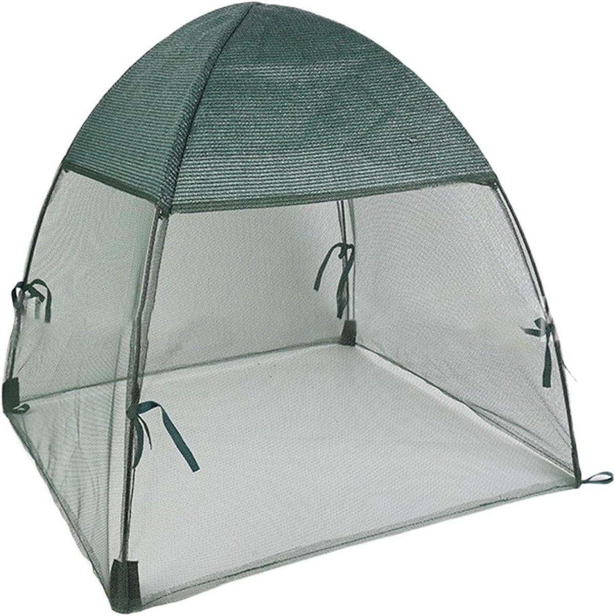 Tomatenkas voor buiten - Kweekkas tent - Planten beschermen - Weerbestendige hoes - 56 x 56 x 56 cm - Transparant