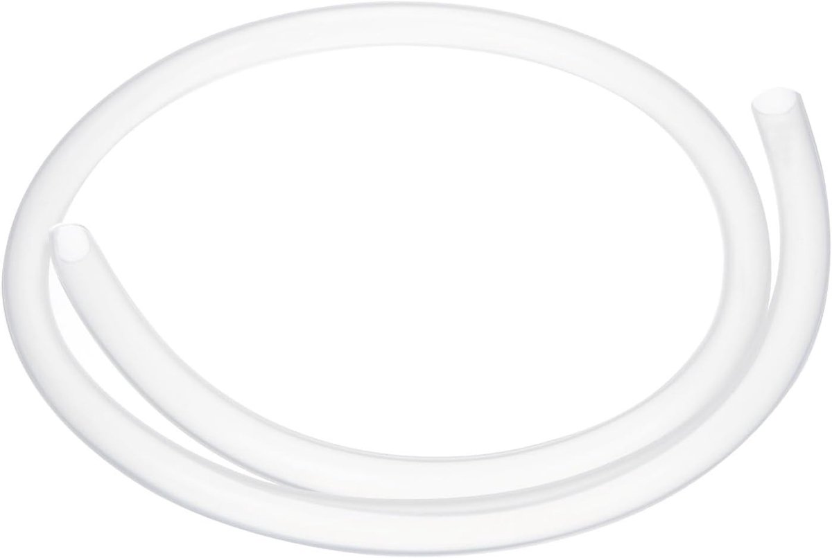 Flexibele Siliconen Slang 11mm x 14mm, 1m Duidelijke Slang voor Water, Lucht en Vloeistofoverdracht, Ideaal voor Thuisbrouwen en Tuinieren