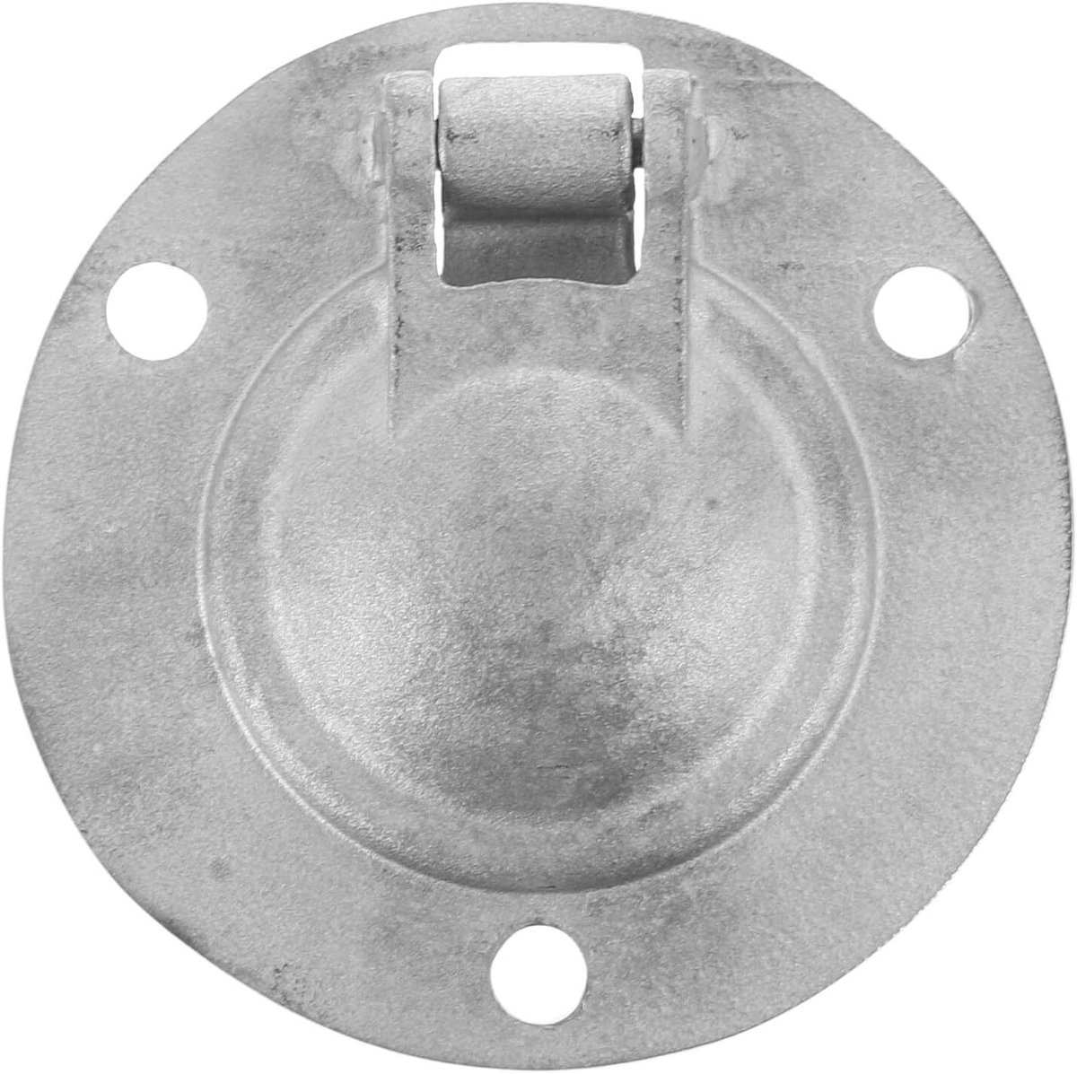 Bootluikgreep - Luikslot Boot - Veilig Luiken Openen - Afgeronde Randen - 5 cm - Zilver